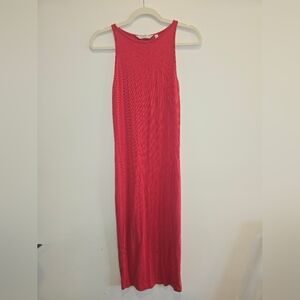 Athleta Vibrant Red Maxi Dress In A Size Xs, Preloved.